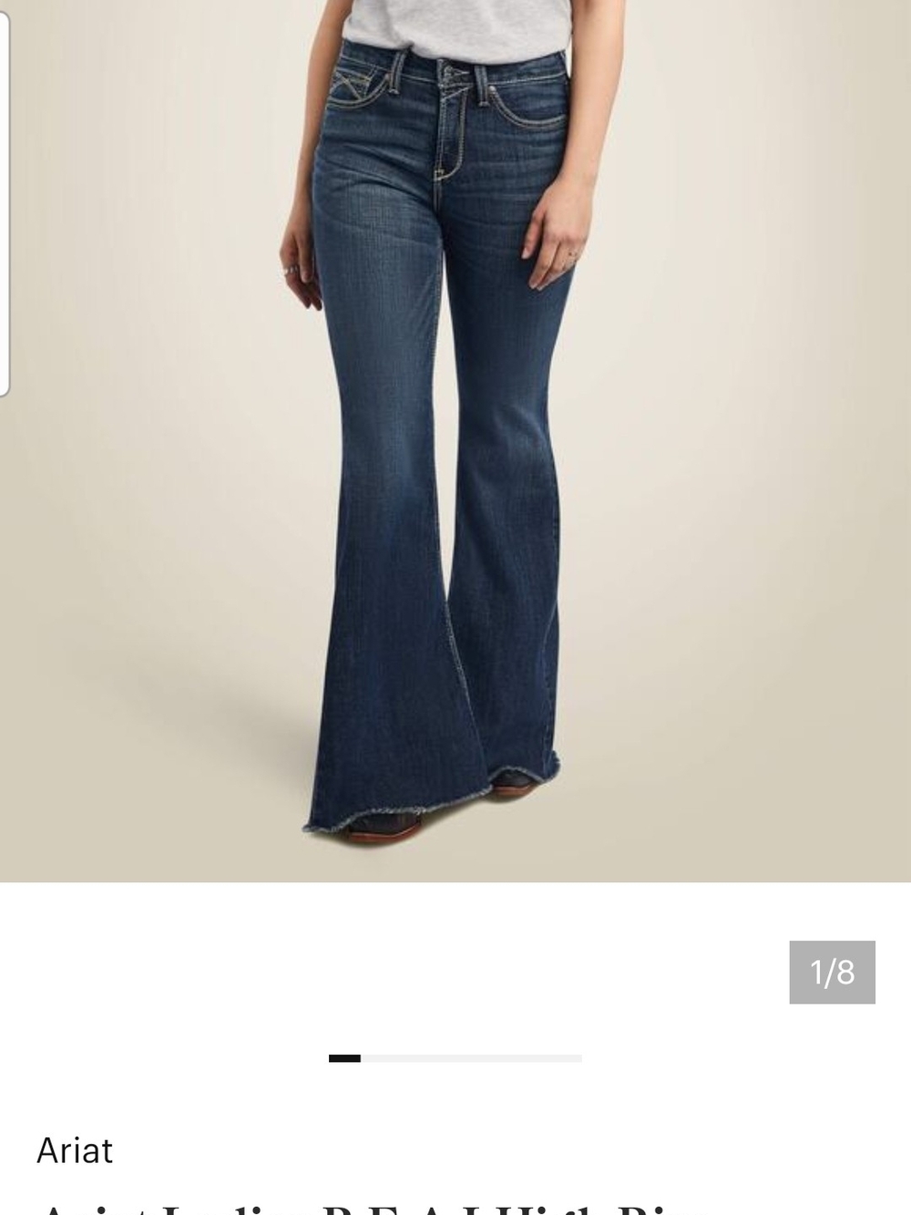 Ariat R.E.A.L. Zinnia Extreme Flare Jeans-28R